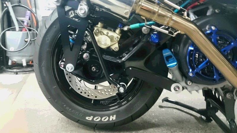 4型シグナスXカスタムレポート 第6章（改名）: バイク用品店ナップス